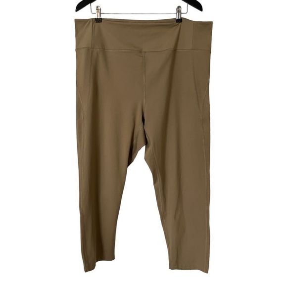 Girlfriend Collective: Tan Compressive Leggings - Picture 1 of 10